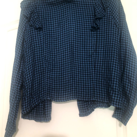 Plaid with Ruffles - Picture 2 of 3